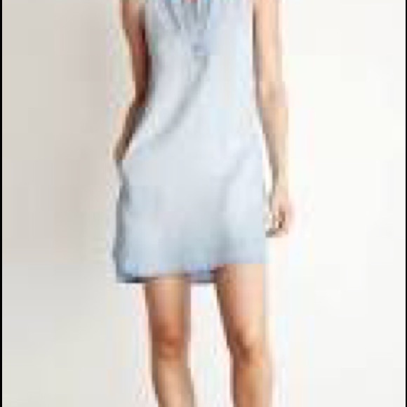 Bella Dahl Sleeveless A Line Dress - Light Mist (xs) - Picture 2 of 4